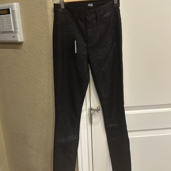 NWT PAIGE HOXTON ultra skinny w/night violet shimmer. STUNNING 🤩 - Picture 8 of 8